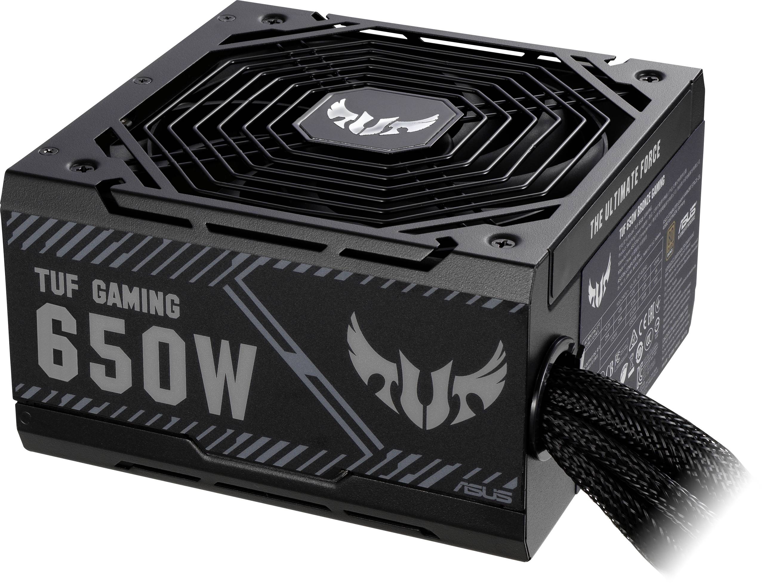 ASUS TUF-GAMING-650B, 650 W, 100 - 240 V, 25 A, 130 W, 612 W, 130 W-1
