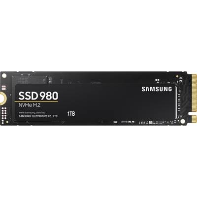 Samsung 980 1 TB SSD interne NVMe/PCIe M.2  M.2 NVMe PCIe 3.0 x4 au détail MZ-V8V1T0BW