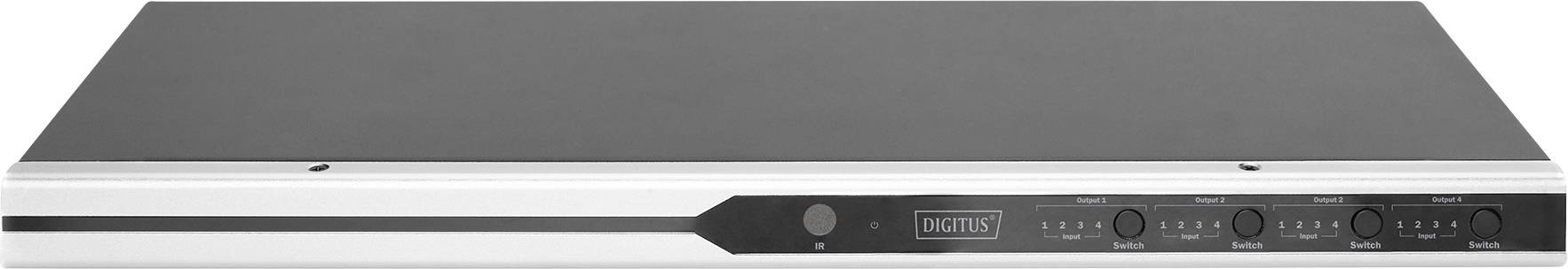 Digitus DS-43308 5+2 ports Switch matrice HDMI compatible avec l'ultra HD, commutable individuellement, avec télécommand-8