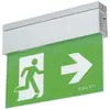 B-SAFETY BR559080 Eclairage LED d'issue de secours montage apparent au plafond Sortie, issue de secours, droite, gauche