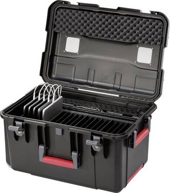 Parat PARAPROJECT® Case CC20 CargoCase Système de charge et de rangement système de chargement mobile  câblé pour USB type C™