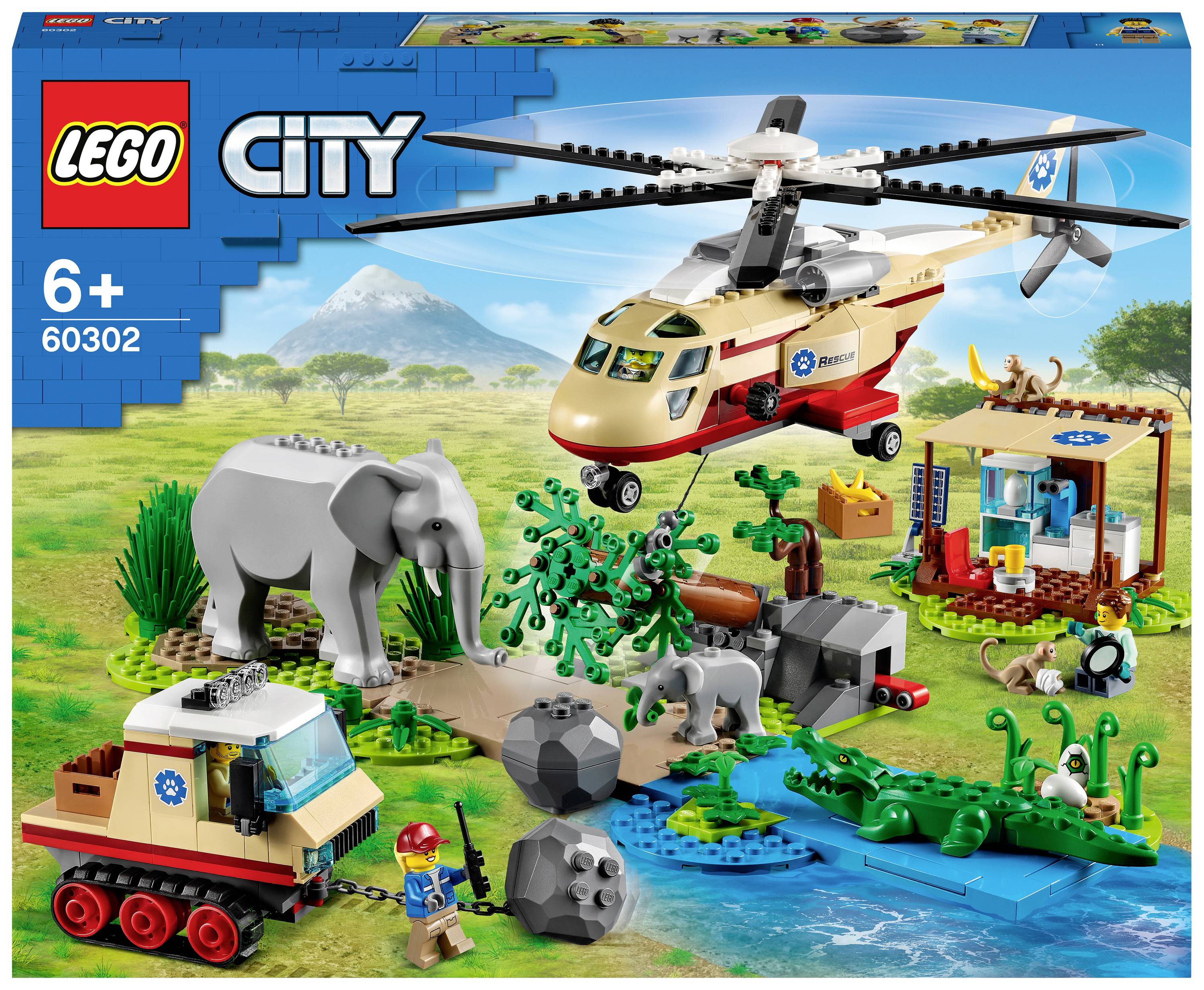 60302 LEGO® CITY Utilisation de secours pour animaux