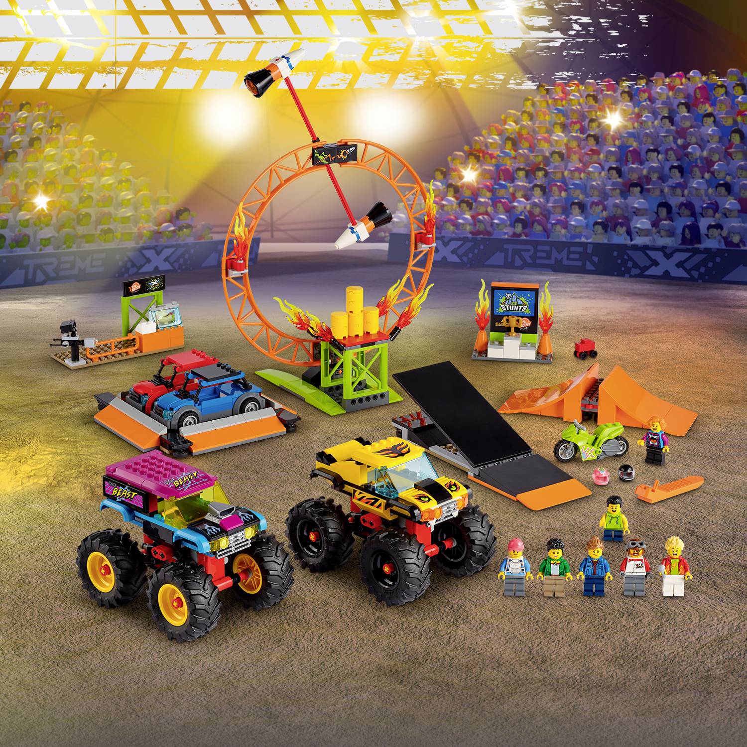 60295 LEGO® CITY Stade Stuntshow Arena-5