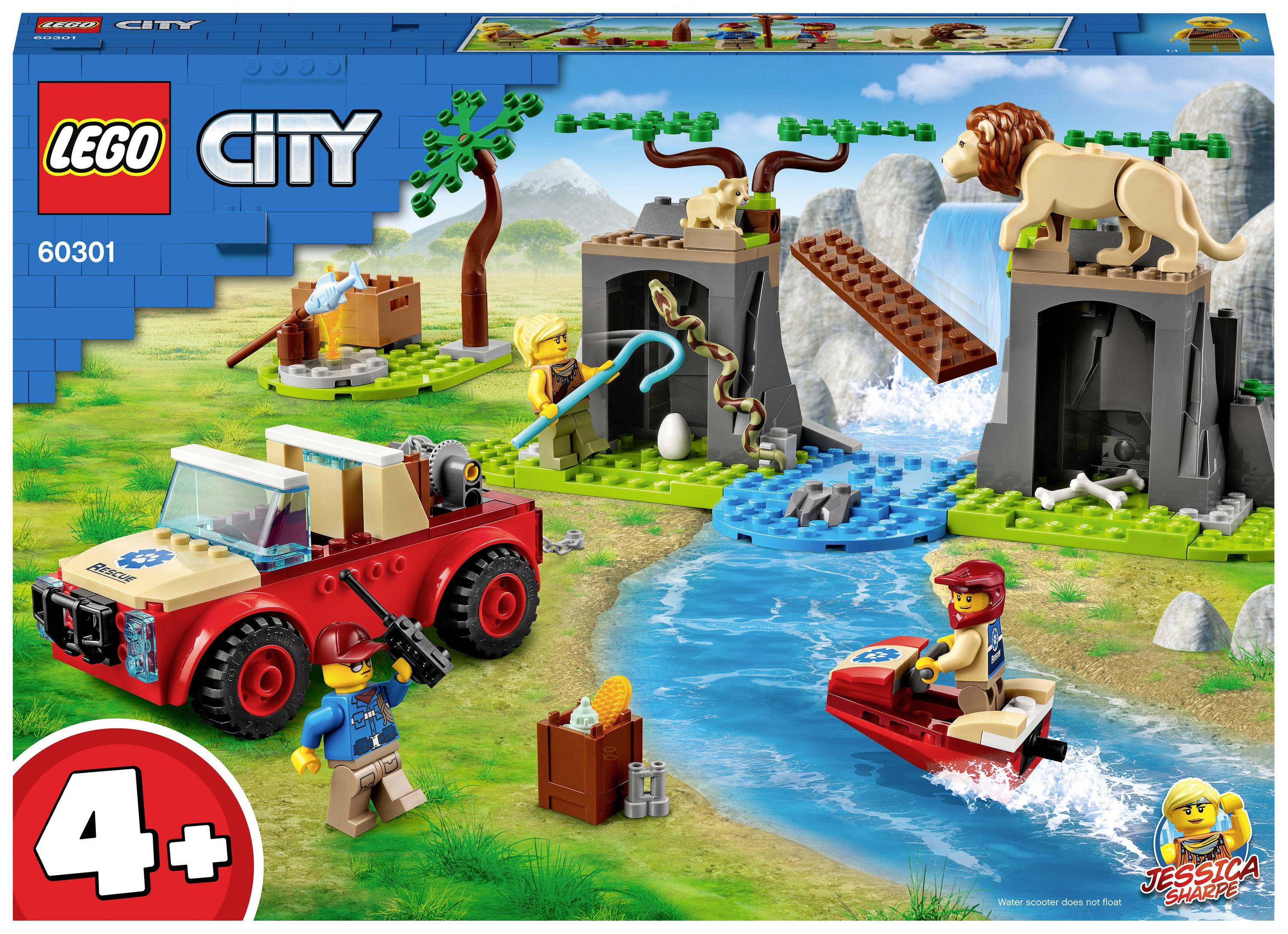 60301 LEGO® CITY Véhicules tout-terrain de secours pour animaux