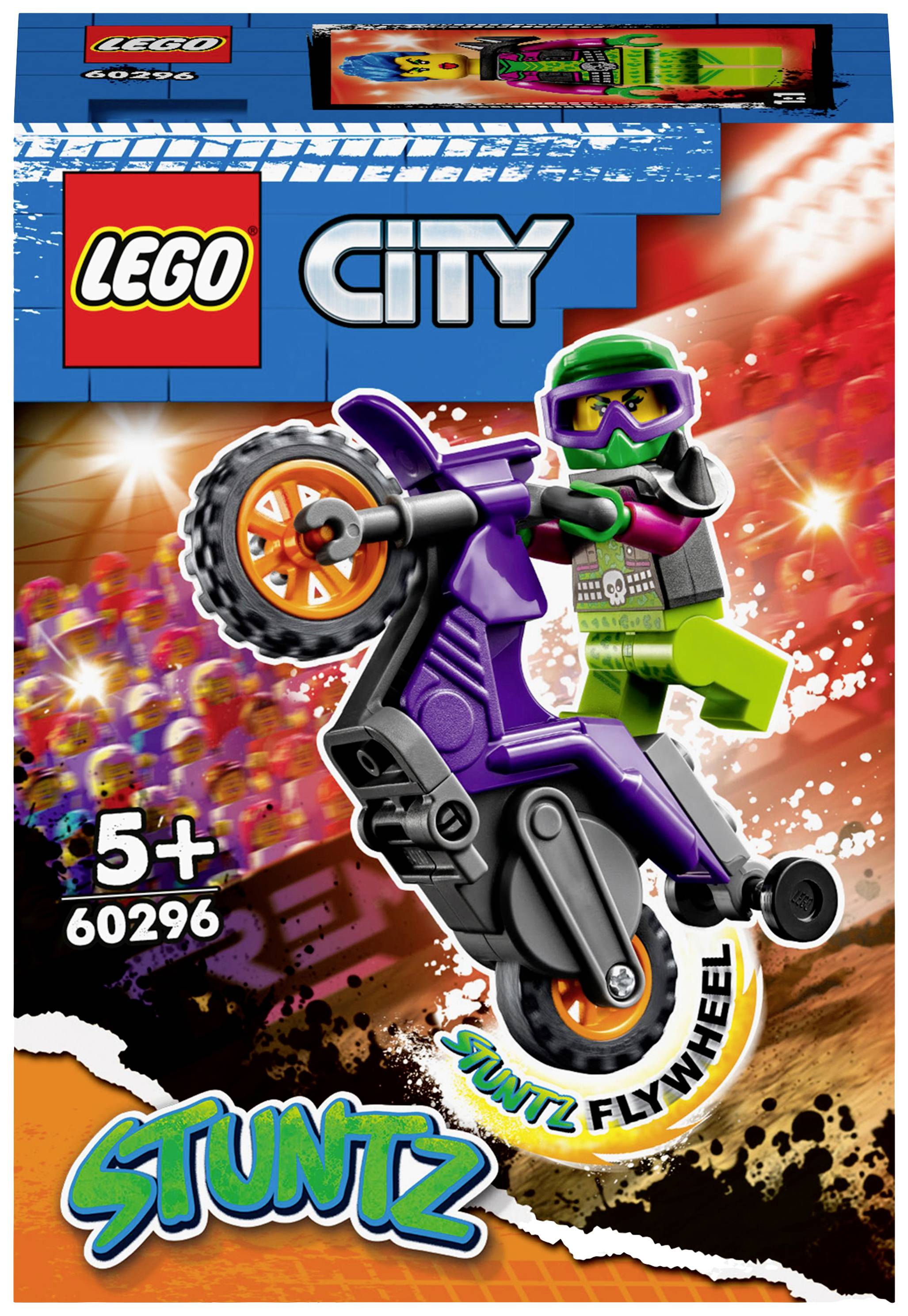 60296 LEGO® CITY Vélo à crampons Wheelie