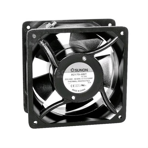 Sunon A2179HBT-TC Ventilateur axial 230 V/AC 535.05 m³/h (L x l x H) 176 x 176 x 89 mm