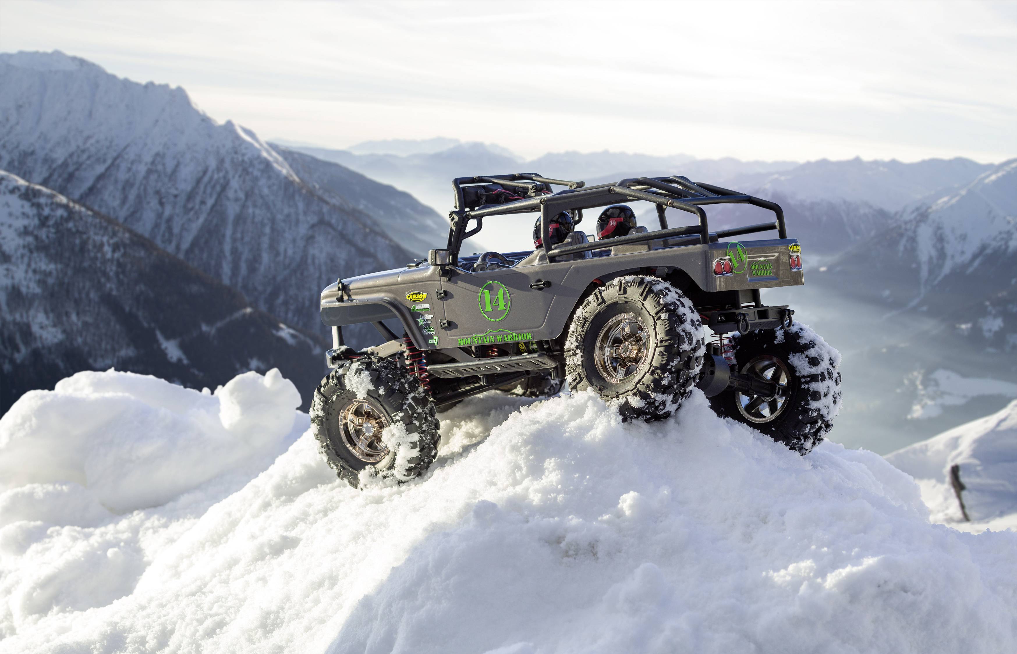 Carson Modellsport MC10 Mountain Warrior 1:10 Auto RC électrique Véhicule tout-terrain 100% RtR-1