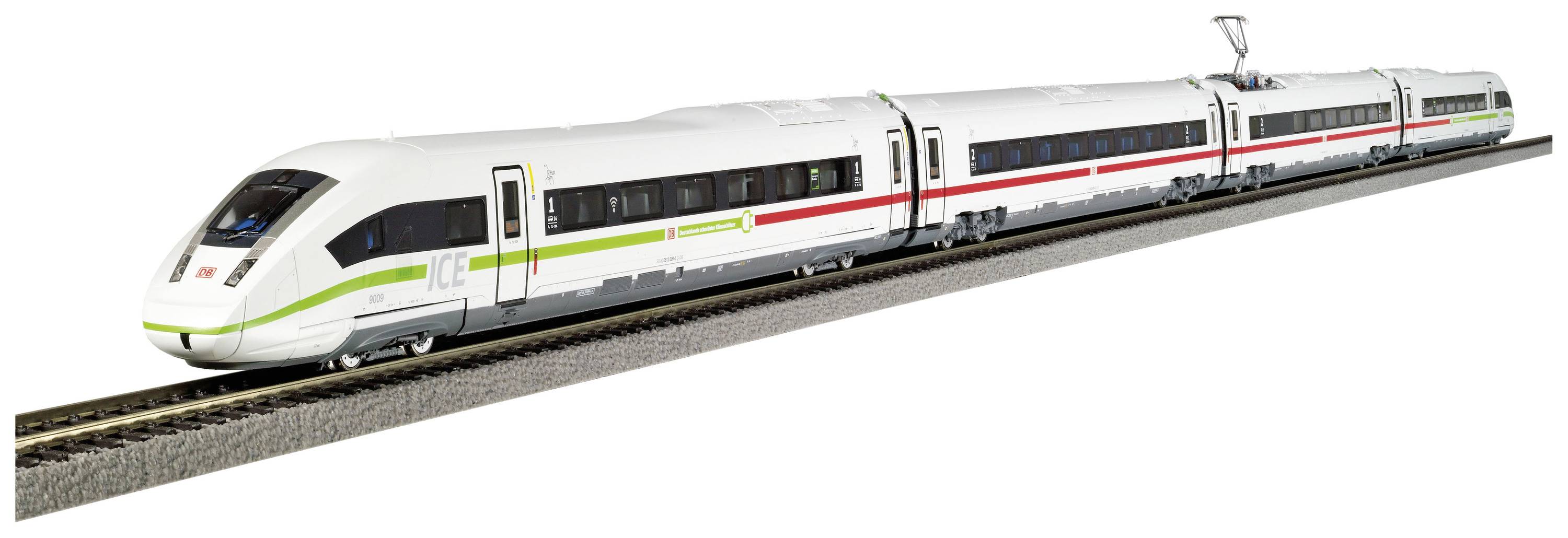 PIKO 51405 Moteur électrique H0 BR 412 ICE 4 « protection climatique » de la DB AG 4 pcs.