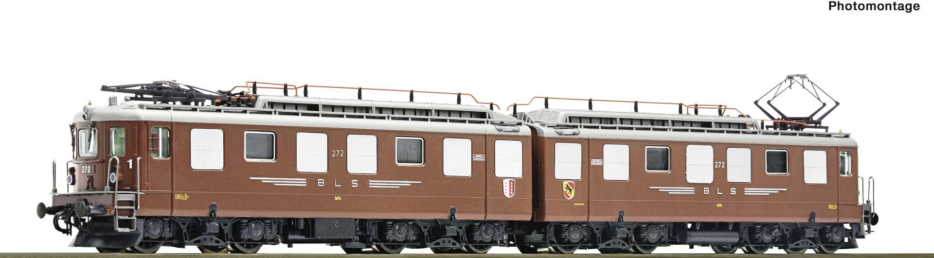 Roco 78690 Locomotive électrique H0 AE 8/8 272 de la BLS-1