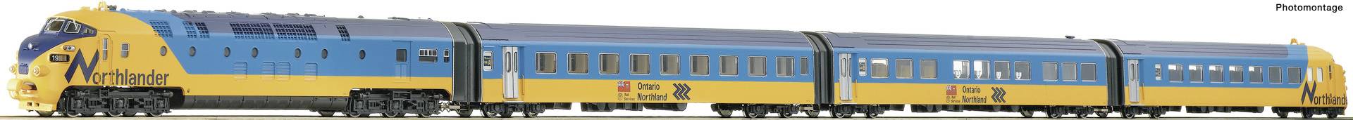 Roco 72066 Train d'entraînement diesel « Northlander » de l'ONTC-1