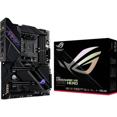 Asus ROG CROSSHAIR VIII DARK HERO Carte mère Socket (PC) AMD AM4 Facteur de forme (détails) ATX Chipset de la carte mère