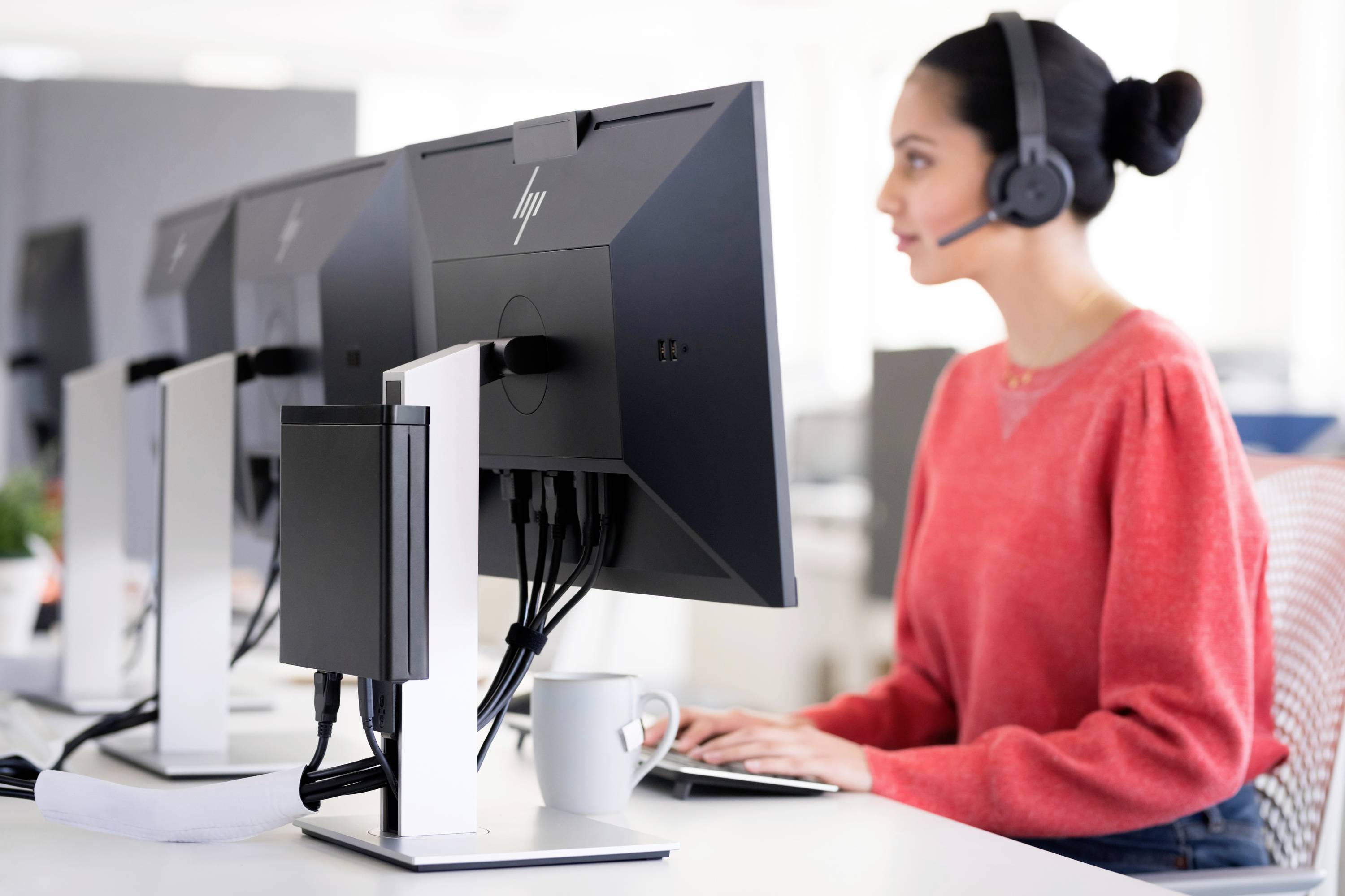 HP PC de bureau EliteDesk 800 G6 Intel® Core™ i7 i7-10700 4.8 GHz 16 GB RAM 512 GB SSD Intel Win 10 Pro 21L20EA#ABD-7