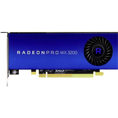 HP Carte graphique AMD Radeon Pro WX 3200   4 GB RAM GDDR5   PCIe 3.0 x16, DisplayPort, mini-DisplayPort 