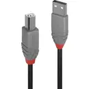 LINDY Câble USB USB 2.0 USB-A mâle, USB-B mâle 3.00 m noir 36674