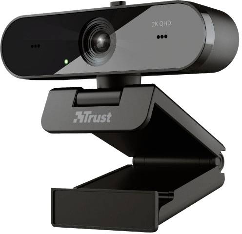 Trust Taxon Webcam 2560 x 1440 Pixel support à pince-2
