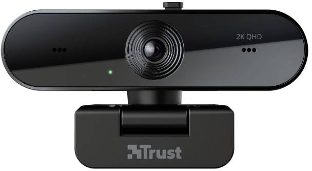 Trust Taxon Webcam 2560 x 1440 Pixel support à pince-5