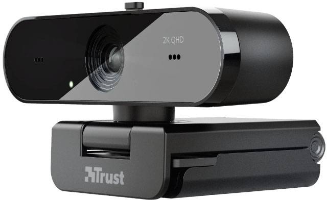 Trust Taxon Webcam 2560 x 1440 Pixel support à pince-6