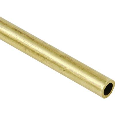 laiton tube Tige (Ø x L) 4 mm x 500 mm Ø intérieur: 2 mm 1 pc(s)