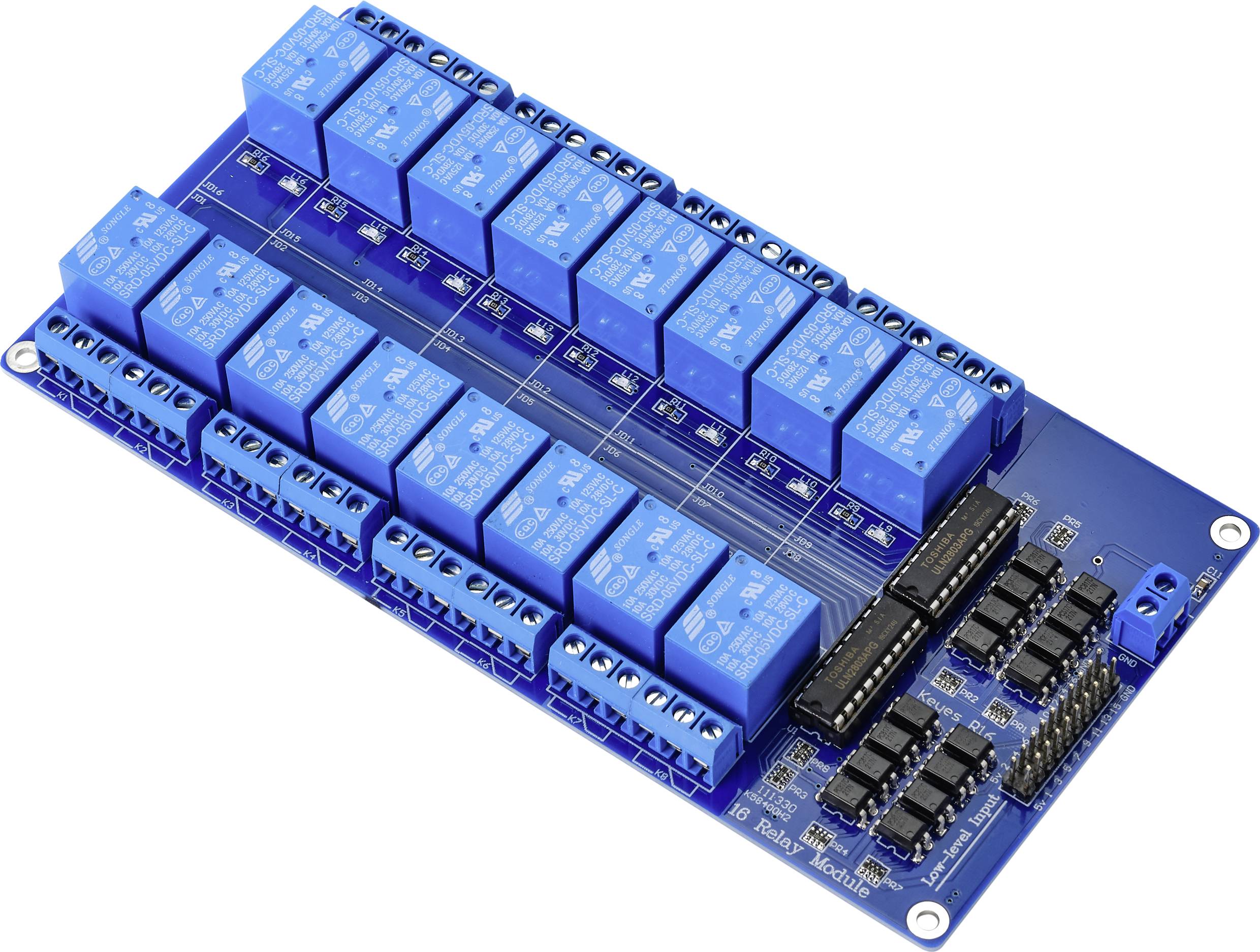 SAL carte de relais 4 canaux module de commande de relais Module de relais  4 canaux lecteur USB carte electronique 7611346493512