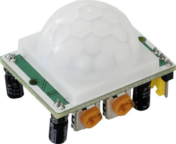 Joy-it SEN-HC-SR501 Capteur de mouvement  Adapté pour (ordinateur monocarte) Raspberry Pi® 1 pc(s)