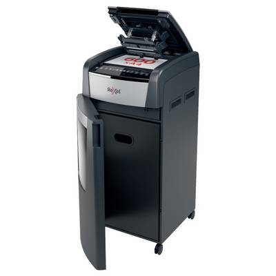 Rexel Optimum AutoFeed+ 600M Destructeur de documents micro-découpage 2 x 15 mm 110 l Nombre de pages (max.): 600 feuill-1
