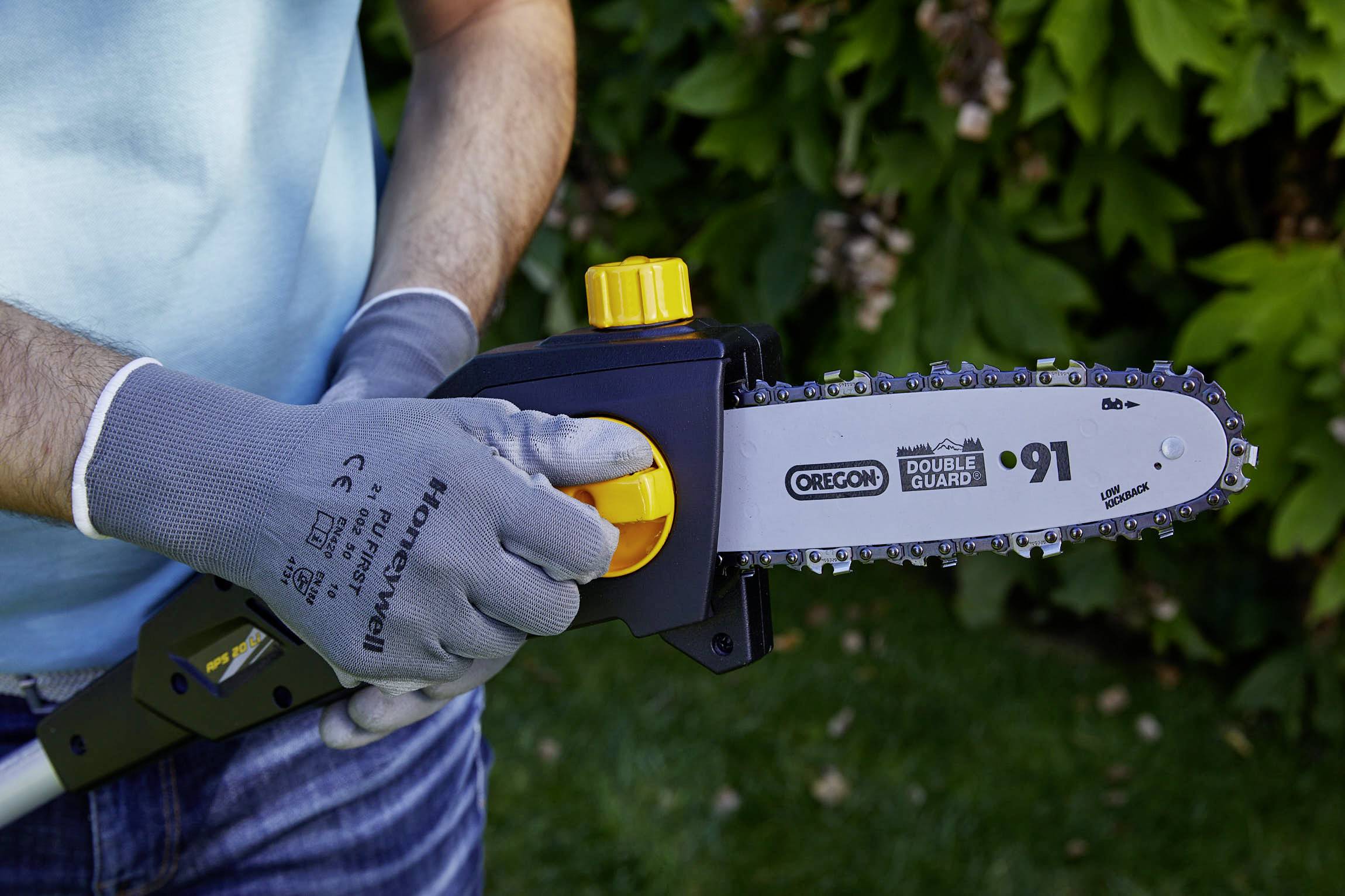 ALPINA Outdoor 271724104/A21 AMT 20 Li sans fil Outil multifonction, Elagueuse sur perche, Taille-haie 230 V Li-Ion-1