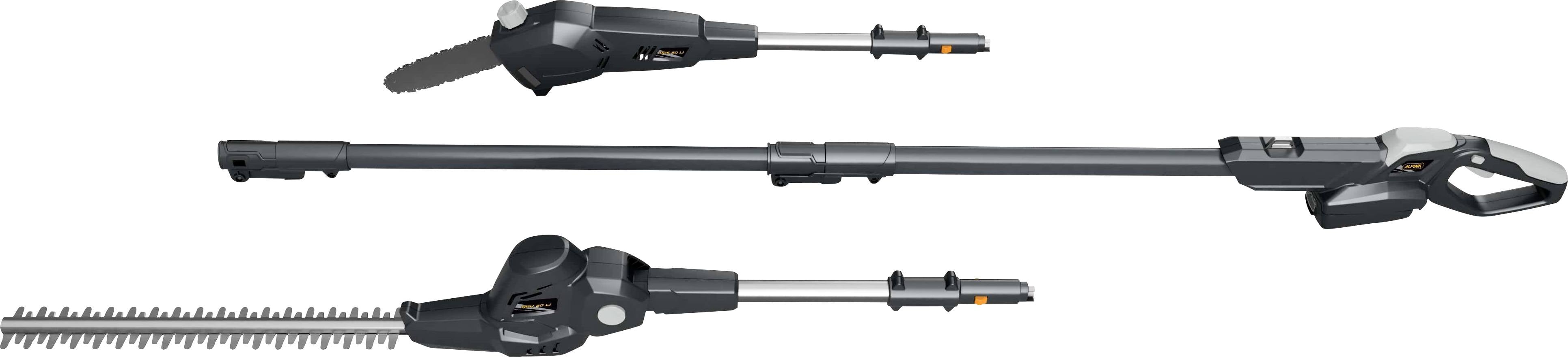 ALPINA Outdoor 271724104/A21 AMT 20 Li sans fil Outil multifonction, Elagueuse sur perche, Taille-haie 230 V Li-Ion-11