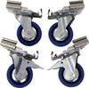 Kit de roulettes Alutec 20011