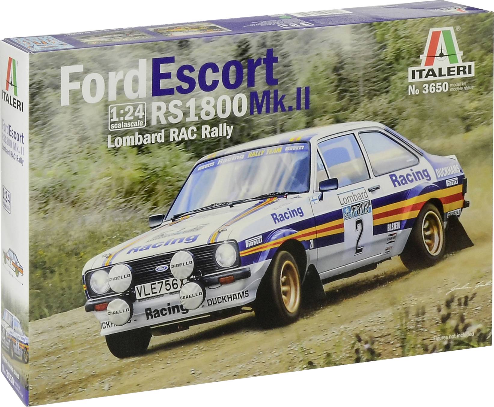 Italeri 3650 Ford Escort RS 1800 MK.II Lombard Maquette de voiture 1:24