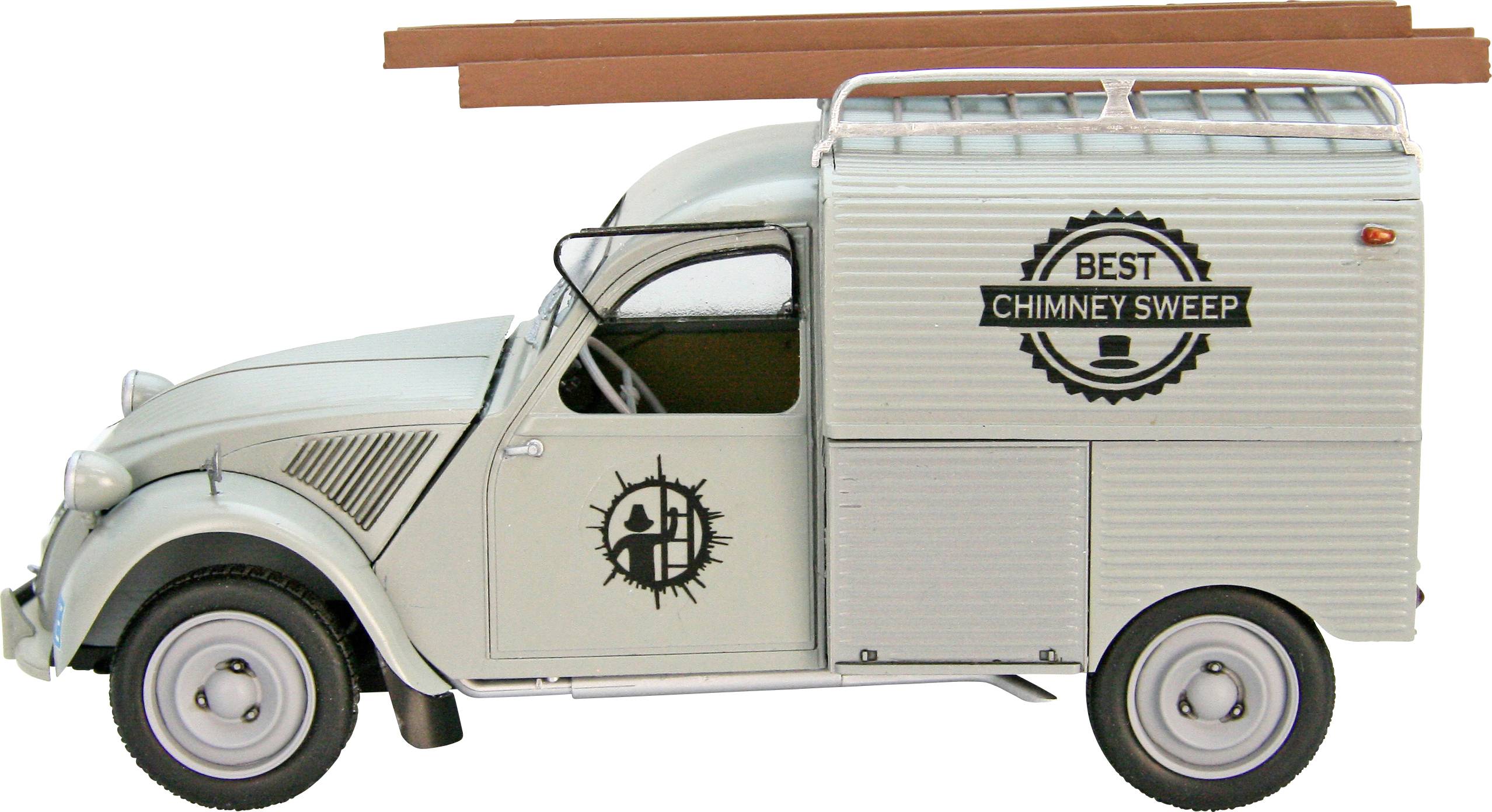 Ebbro 591025017 Citroen 2CV Fourgonnette AZU Maquette de voiture 1:24-4
