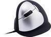 R-GO Tools HE (RGOHELELA) Souris ergonomique USB Taille: L optique noir,argent 5 Boutons 500 dpi, 1500 dpi, 2000 dpi, 3500 dpi ergonomique
