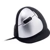 R-GO Tools HE (RGOHELELA) Souris ergonomique USB Taille: L optique noir,argent 5 Boutons 500 dpi, 1500 dpi, 2000 dpi, 3500 dpi ergonomique