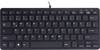 R-GO Tools Compact (RGOECQZB) filaire Clavier allemand, QWERTZ noir ergonomique
