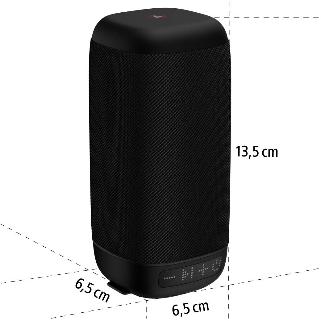 Hama Tube 2.0 Enceinte Bluetooth fonction mains libres noir-6