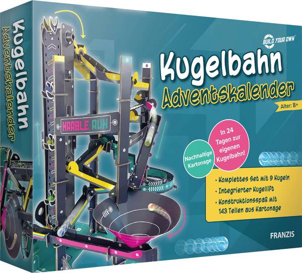 FRANZIS  Calendrier de l'Avent bricolage, jouet, kit à monter Calendrier de l'Avent Classe d'âge à partir de 8 ans