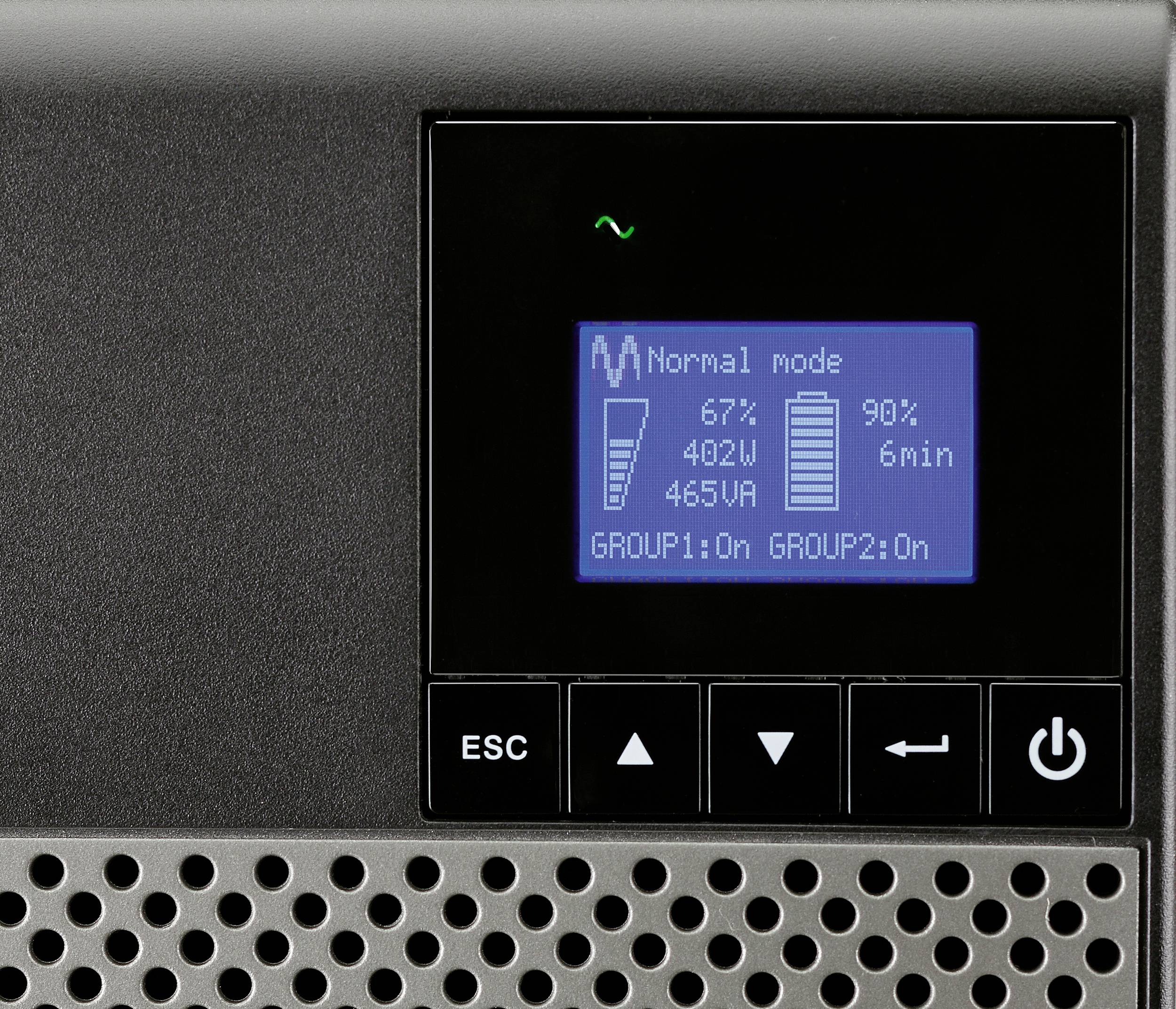 EATON Onduleur 5P - 1550 VA - 1100 W - 8 sorties-1