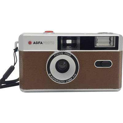 AgfaPhoto 603002 Appareil photo petit format avec flash intégré marron 1 pc(s)