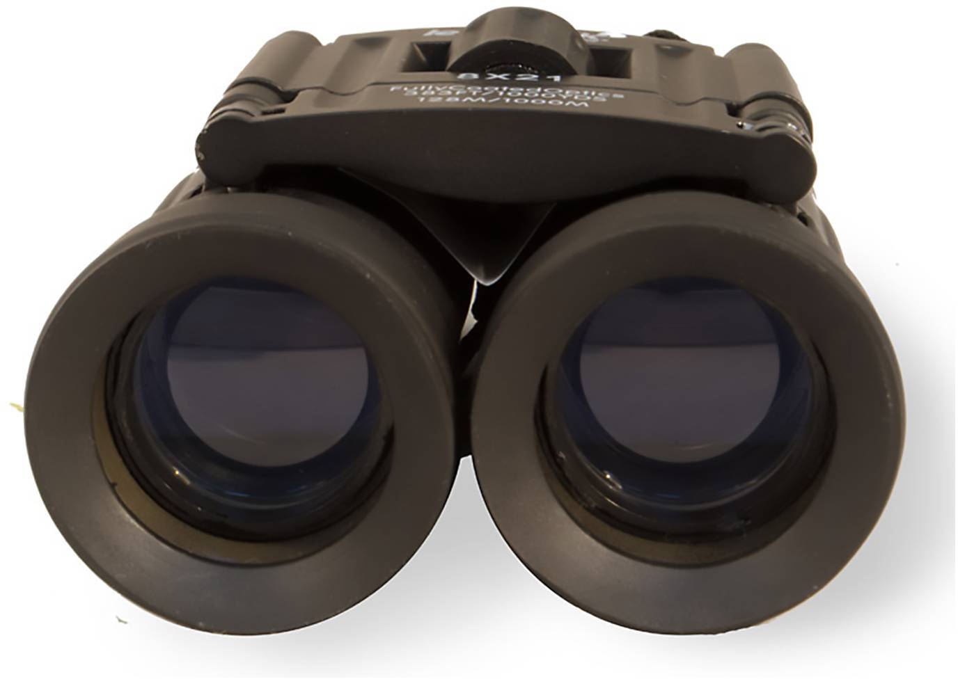Jumelles à boîtier noir et grandes lentilles, pour observations à longue distance.