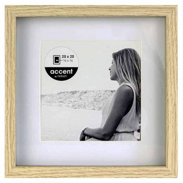 Nielsen Design 1115002 Cadre photo amovible Format du papier: 20 x 20 cm (l x H) 20 cm x 20 cm chêne