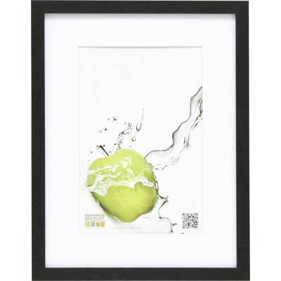 Pomme verte entourée de gouttes d'eau, dans un cadre noir. En bas à gauche est inscrit 'DEKMUP' avec des icônes de couleurs, à côté un code QR.