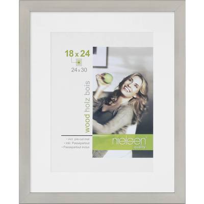 Nielsen Design 8988010 Cadre photo amovible Format du papier: 24 x 30 cm  argent