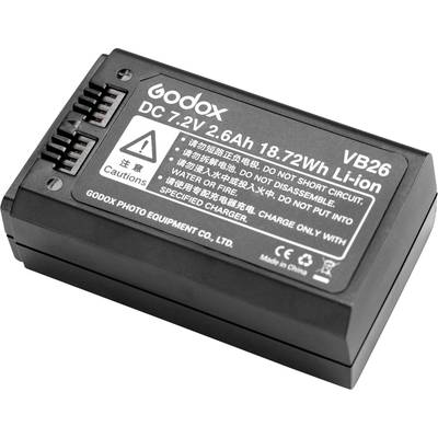 Godox Godox VB-26, Speziell, Lithium-Ion (Li-Ion), 2600 mAh, 7,2 V, 72 Wh Batterie pour appareil photo 2600 mAh-0