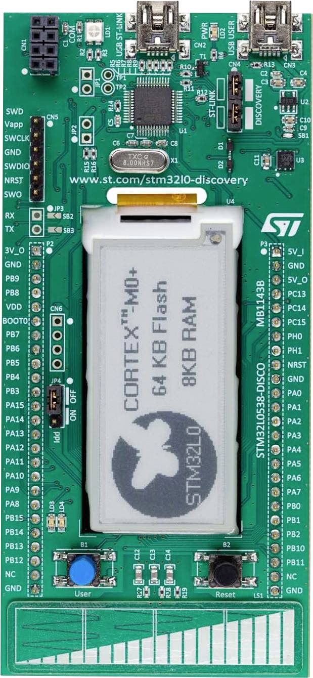 STMicroelectronics STM32L0538-DISCO Entwicklungsboard 1 St.