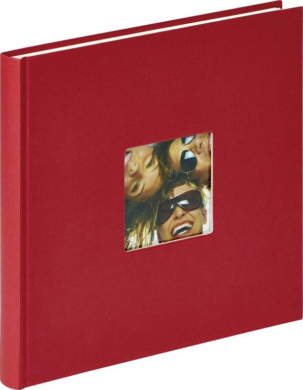 walther+ design  FA-205-R Album photos (l x H) 26 cm x 25 cm rouge 40 pages
