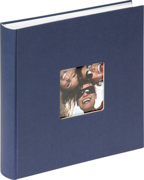 walther+ design  FA-208-L Album photos (l x H) 30 cm x 30 cm bleu 100 pages