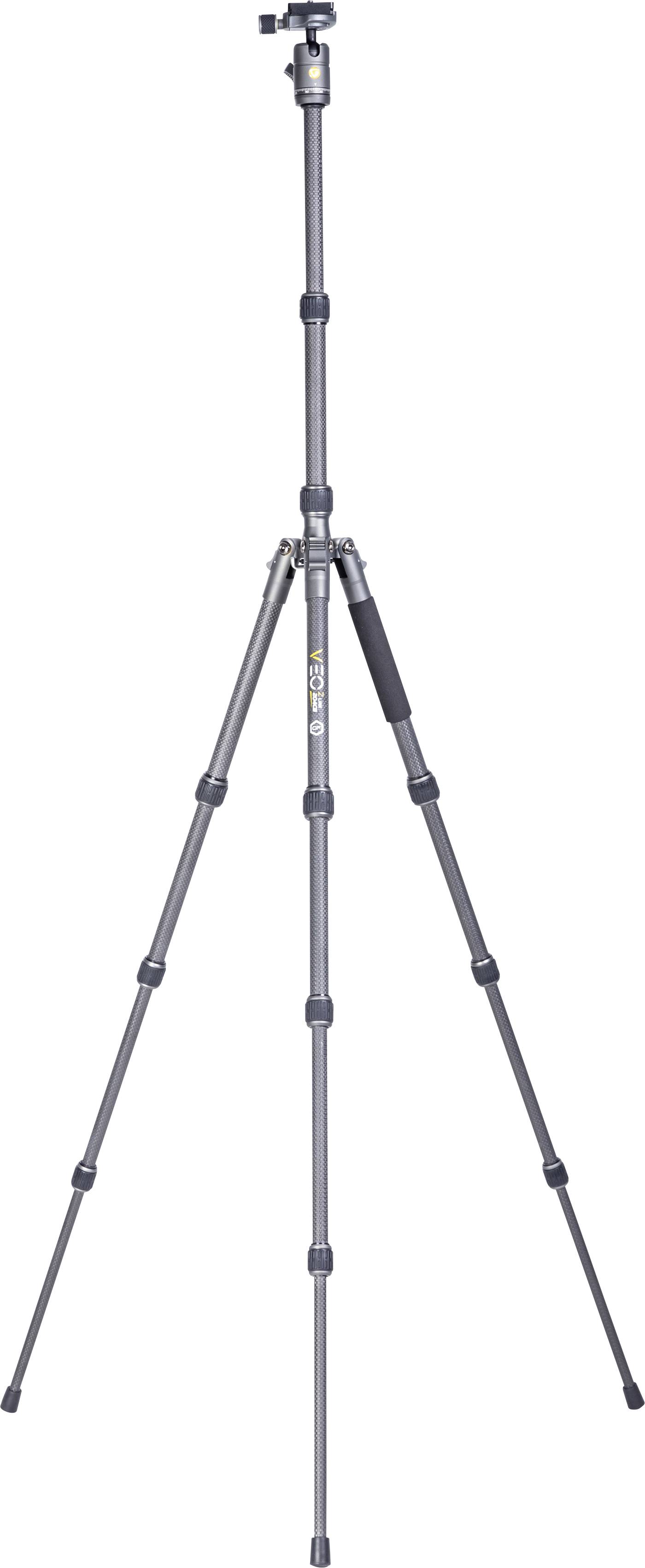 Vanguard VEO3GO204AB Trépied Hauteur de travail=101 - 131 cm gris, noir-0