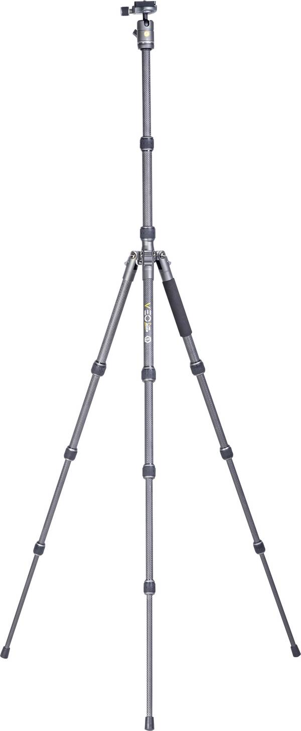 Vanguard VEO3GO204AB Trépied  Hauteur de travail=101 - 131 cm gris, noir