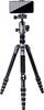 Vanguard VEO3GO265HAB Trépied Hauteur de travail=126 - 166.5 cm gris, noir
