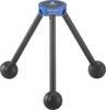 Novoflex Trépied 1/4 pouce Hauteur de travail=4.7 - 14.5 cm noir, bleu
