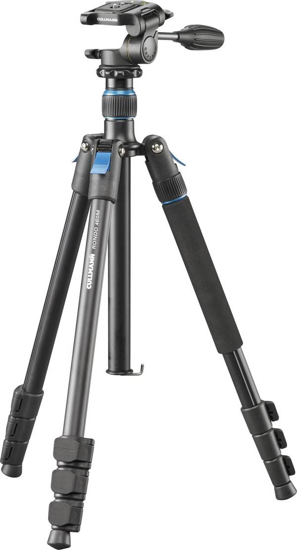 Cullmann Cullmann RONDO 460M RW20, 3 Bein(e), Schwarz, 157,5 cm, 1,41 kg Trépied  Hauteur de travail=41 - 157.5 cm noir